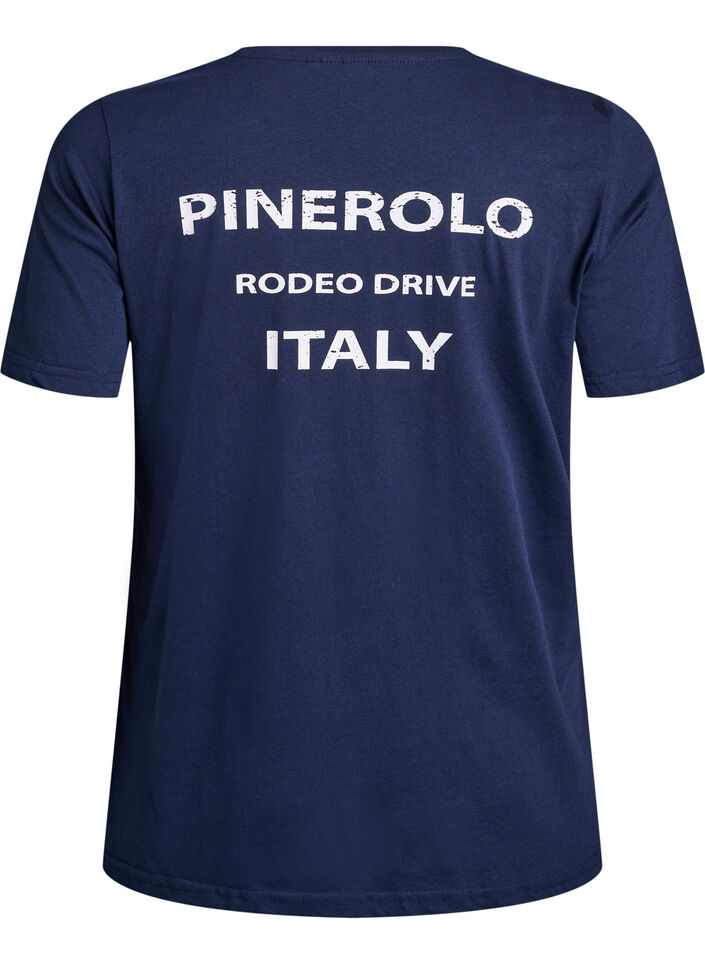 FLASH - T-Shirt mit Print., Blau, Packshot image number 1