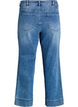 Straight Fit Jeans mit markanten Nähten, Blau, Packshot image number 1