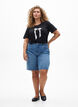 T-shirt imprim&eacute;, Noir, Model image number 1