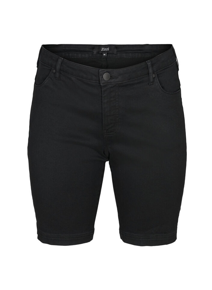 Short Emily coupe slim, taille classique, Noir, Packshot image number 0