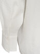 Chemise ample avec col en V, Blanc, Packshot image number 3