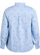 Chemise avec cerises brod&eacute;es, Bleu Clair, Packshot image number 1
