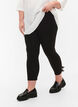 3/4 Leggings aus Viskose mit Schleife, Black, Model image number 0