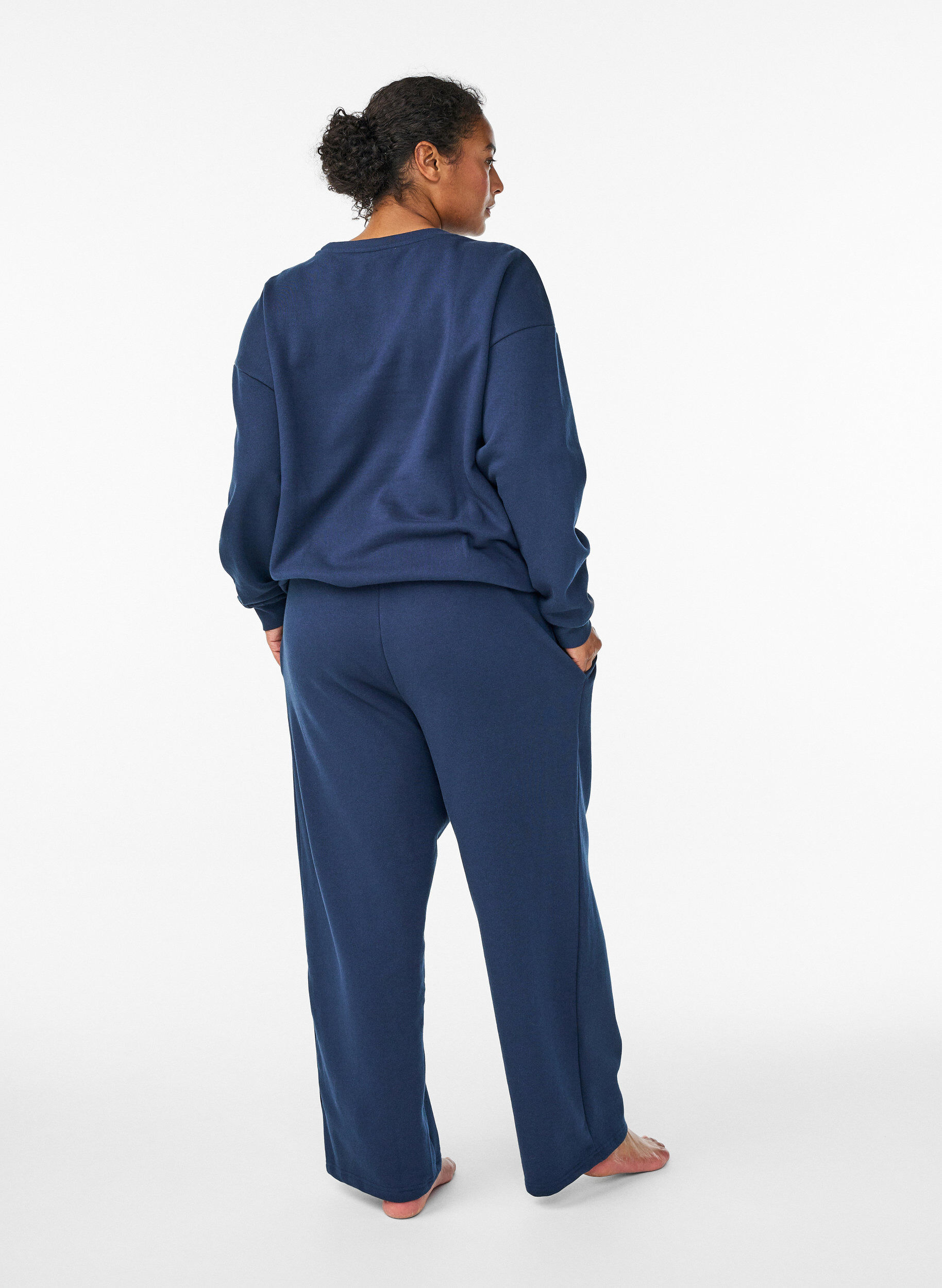 ZizziPantalon de jogging avec poches, Bleu, Model image number 1