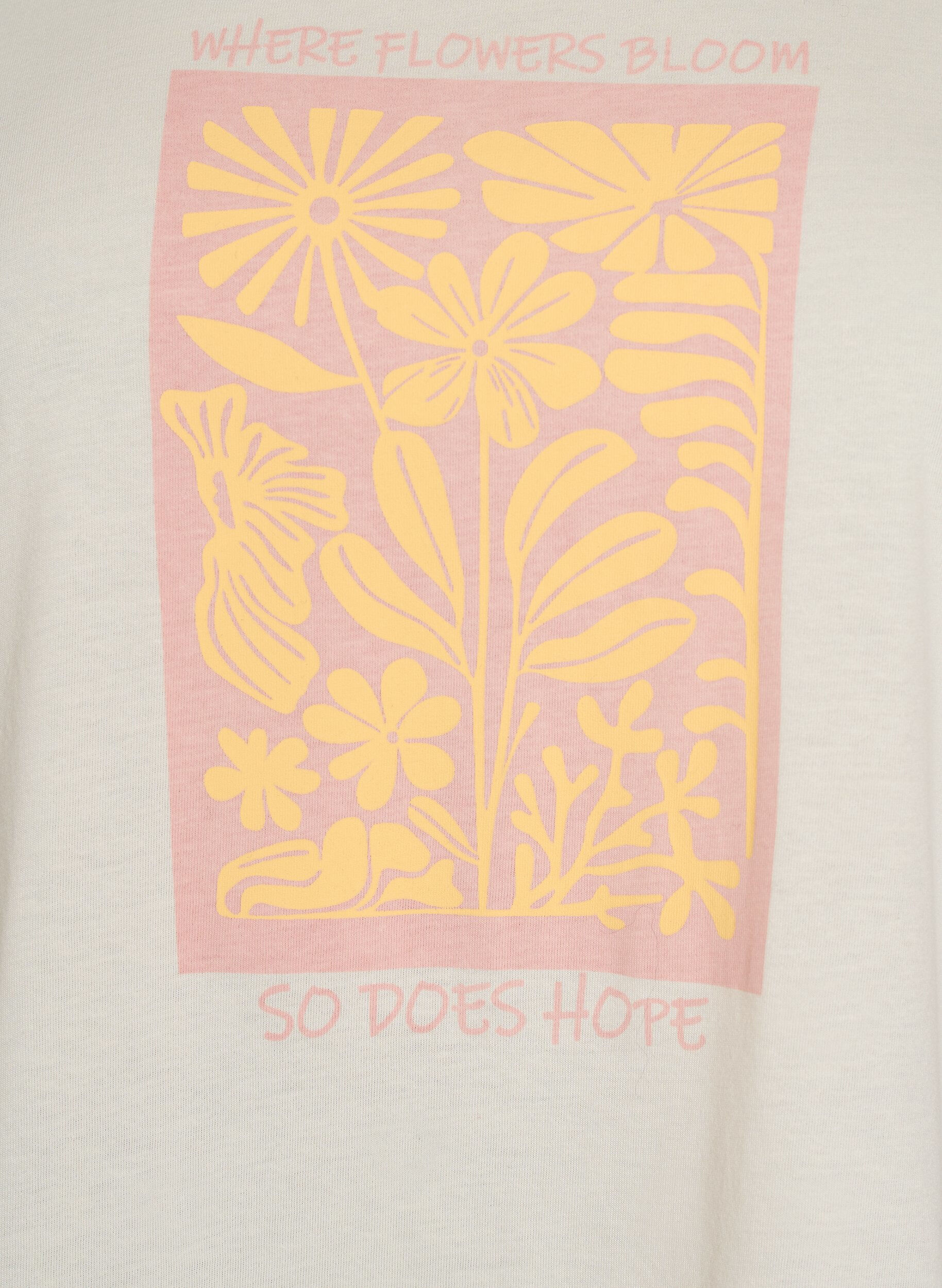 ZizziT-shirt imprim&eacute;, Blanc, Packshot image number 2