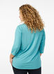 Haut de sport avec manches 3/4, Bleu, Model image number 2