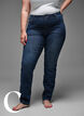 Slim fit Jeans mit normaler Taille, Dark Blue, Model image number 6