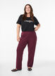 Hose mit gerader Passform, Rot, Model image number 0