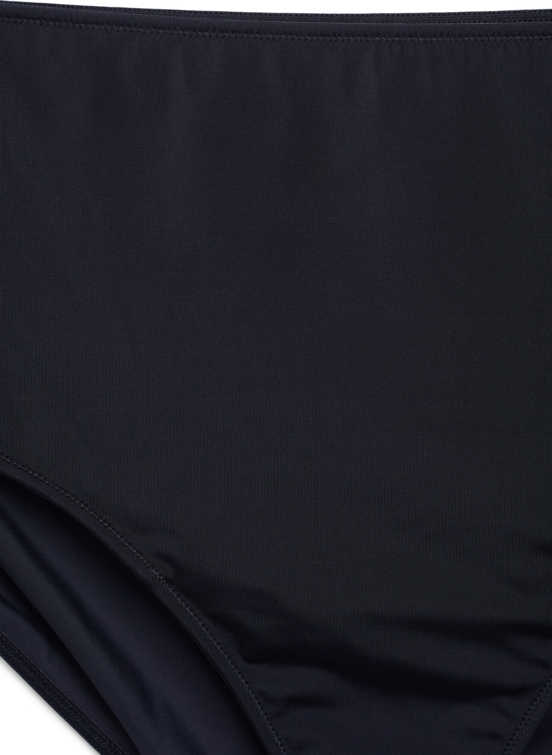 ZizziCulotte brief en microfibre avec poche int&eacute;rieure, Noir, Packshot image number 2