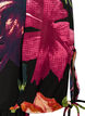 Bluse mit gebl&uuml;mtem Print und Peplum, Schwarz, Packshot image number 3