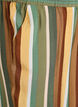 Pantalon ample en viscose avec des rayures, Marron, Packshot image number 2