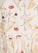 Robe mi-longue &agrave; fleurs avec une forme trap&egrave;ze, Beige, Packshot image number 2