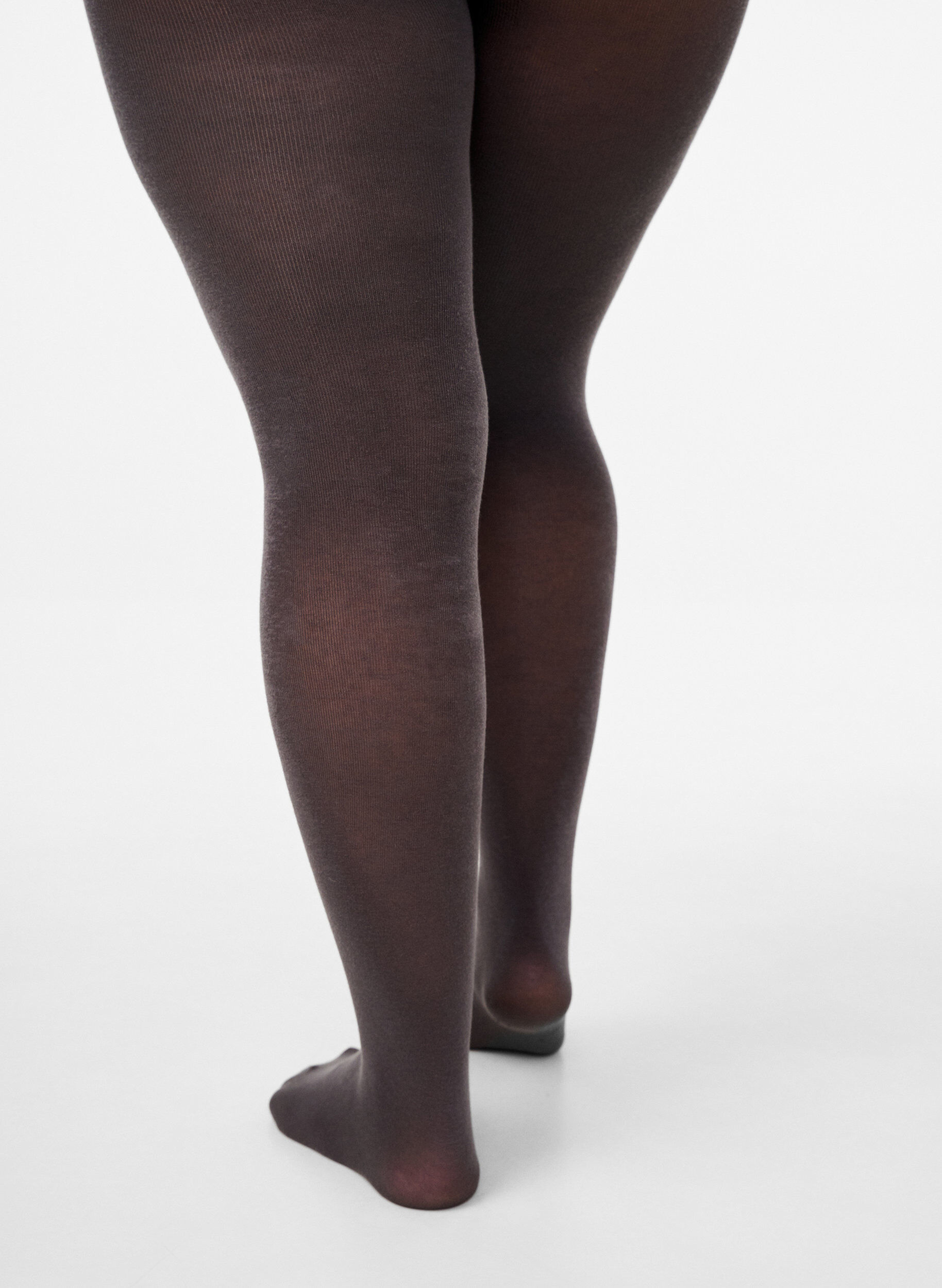 Zizzi Collants de 150 deniers avec cachemire et viscose, Gris anthracite, Model image number 1