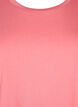T-shirt &agrave; manches courtes en m&eacute;lange de coton, Rose, Packshot image number 2