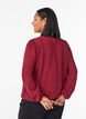 Blouse avec des paillettes, Bordeaux fonc&eacute;, Model image number 2