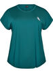 Einfarbiges Trainings-T-Shirt, Gr&uuml;n, Packshot image number 0