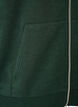 Kapuzensweatshirt mit Rei&szlig;verschluss und Taschen, Gr&uuml;n, Packshot image number 3