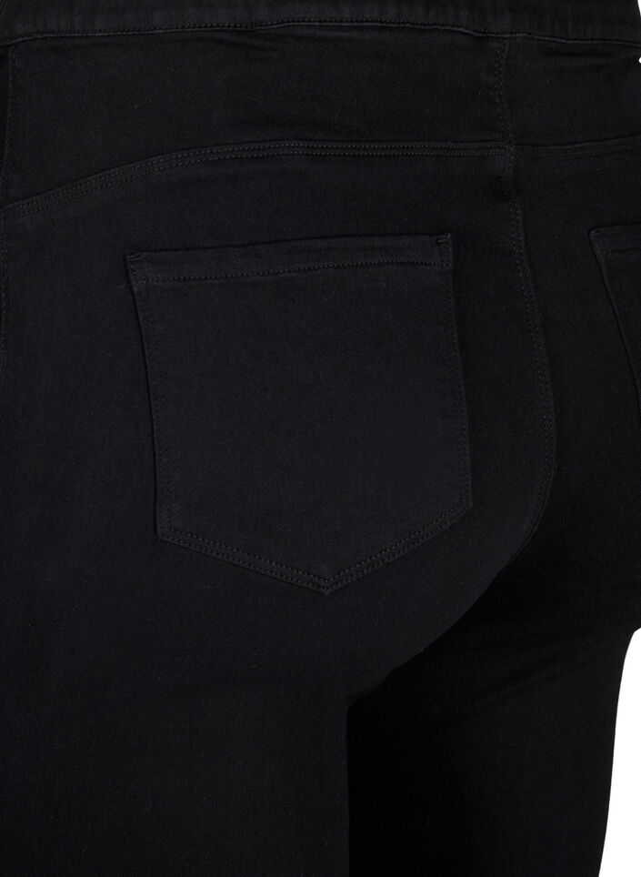 Jeggings mit hoher Taille, Schwarz, Packshot image number 3