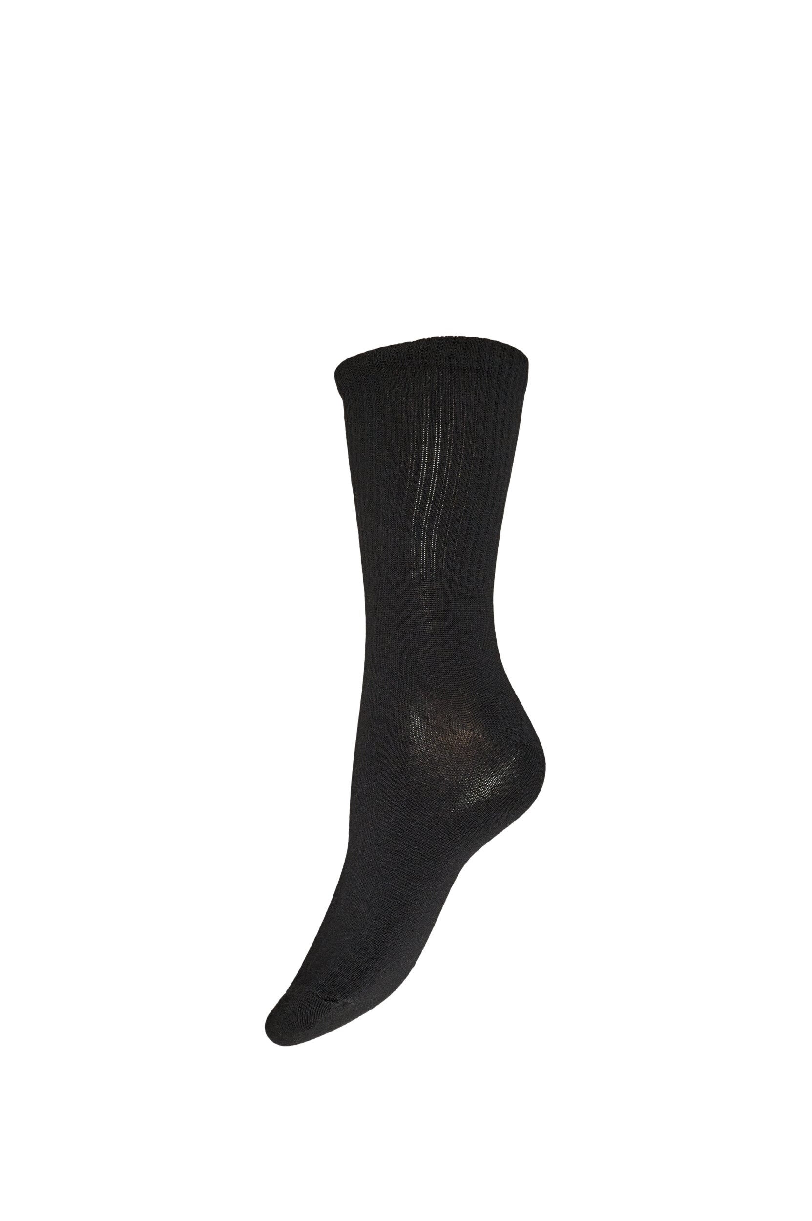 Chaussette c&ocirc;tel&eacute;e en coton