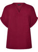 Chemisier ample &agrave; manches courtes, Rouge, Packshot image number 0