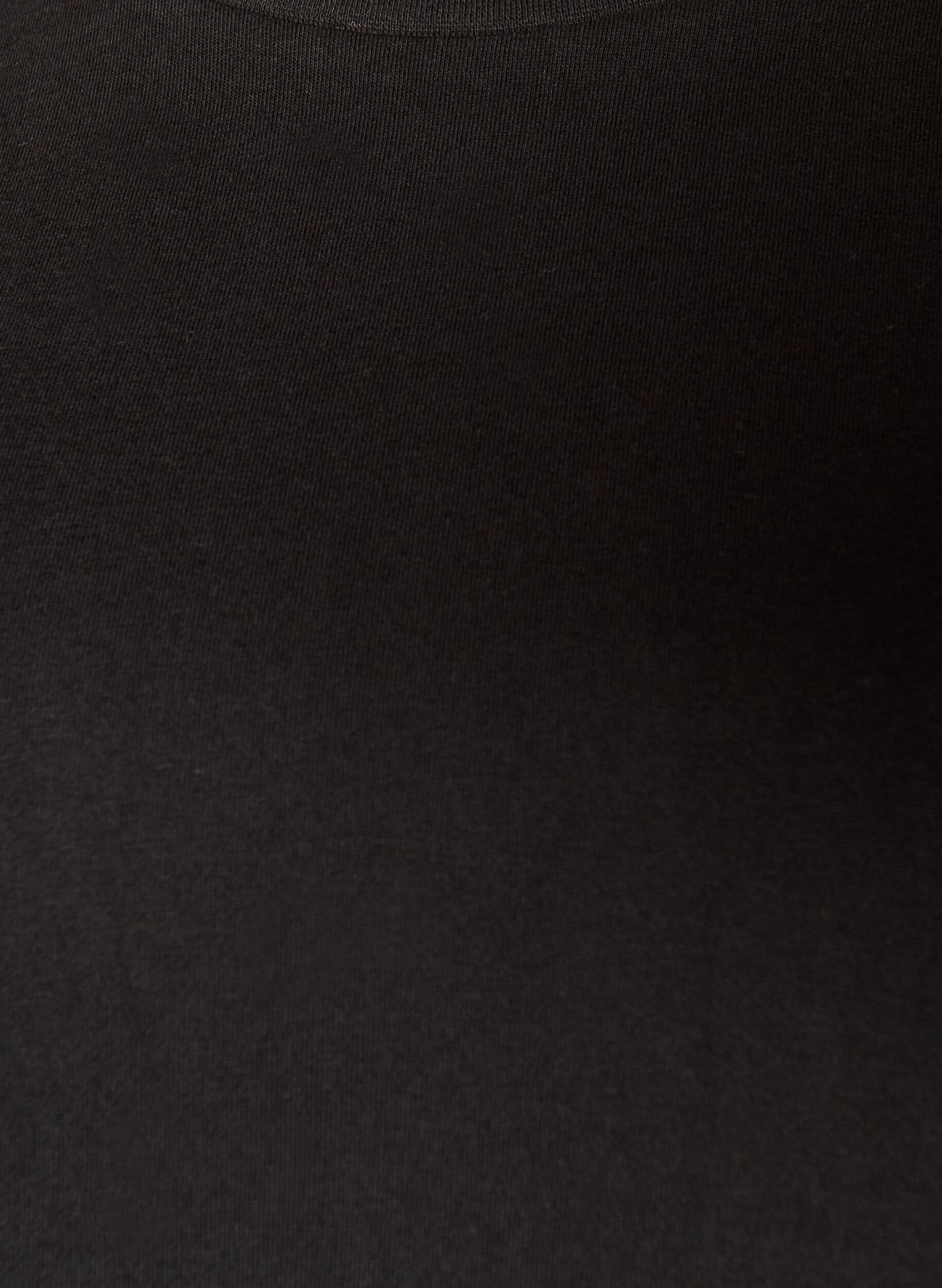 ZizziT-shirt Basic avec manches longues, Noir, Packshot image number 2