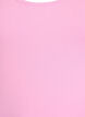 Solide Farbe Grundoberteil aus Baumwolle, Pink, Packshot image number 2