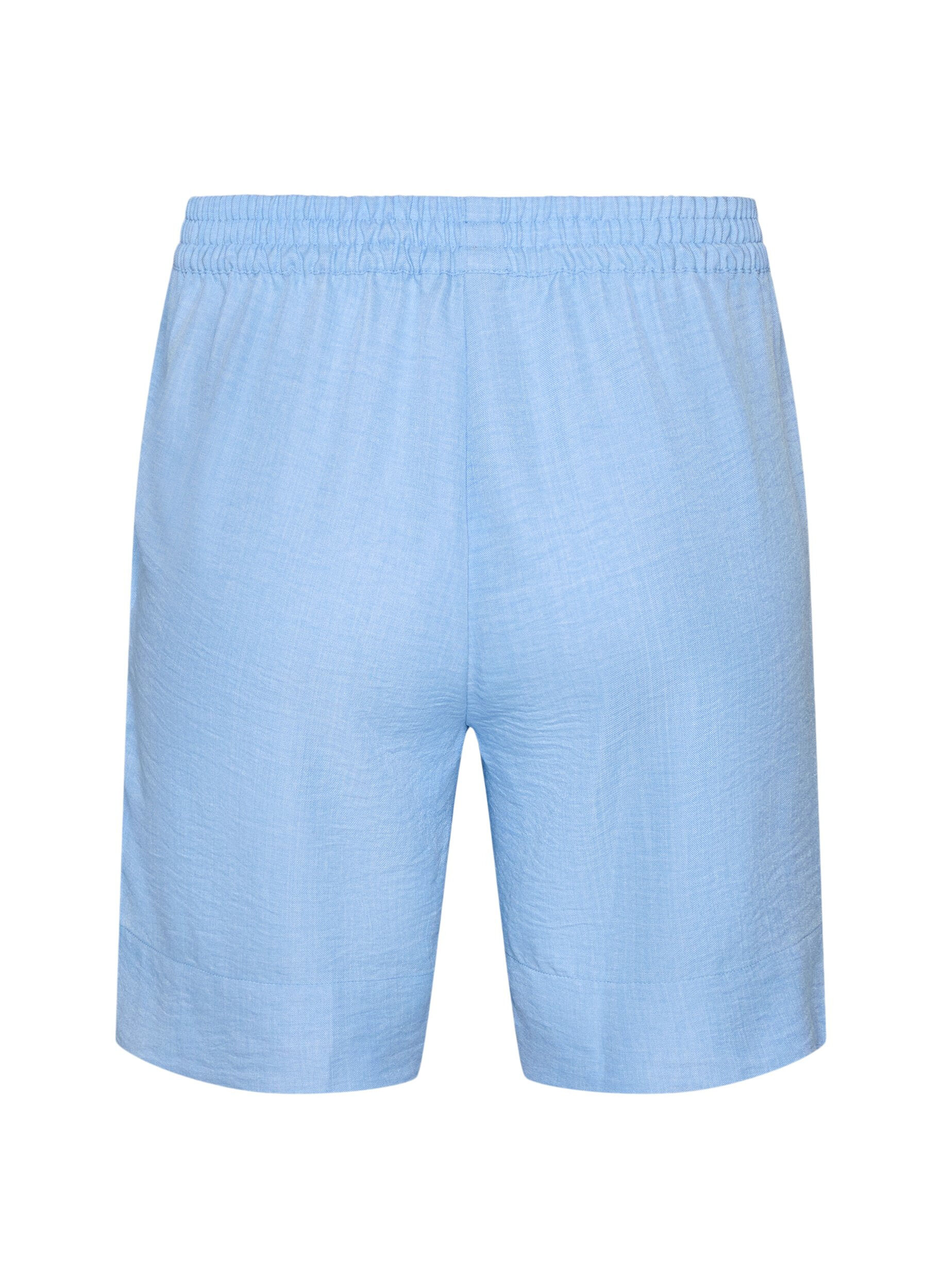 ZizziShorts mit Taschen und hoher Taille, Blau, Packshot image number 1