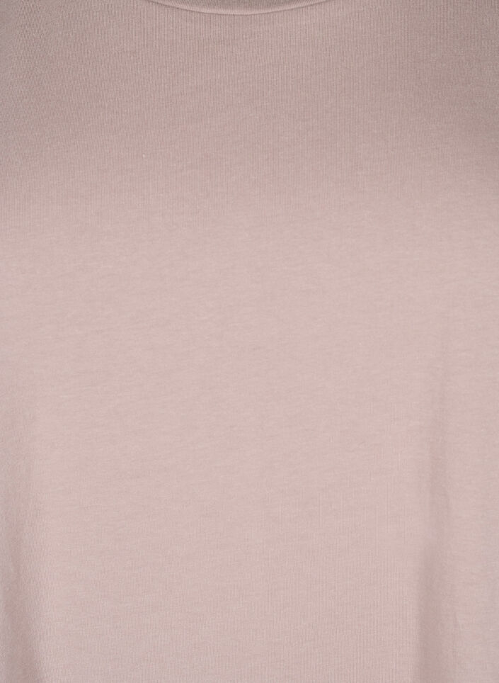 Kurz&auml;rmliges T-Shirt aus einer Baumwollmischung, Rot, Packshot image number 2