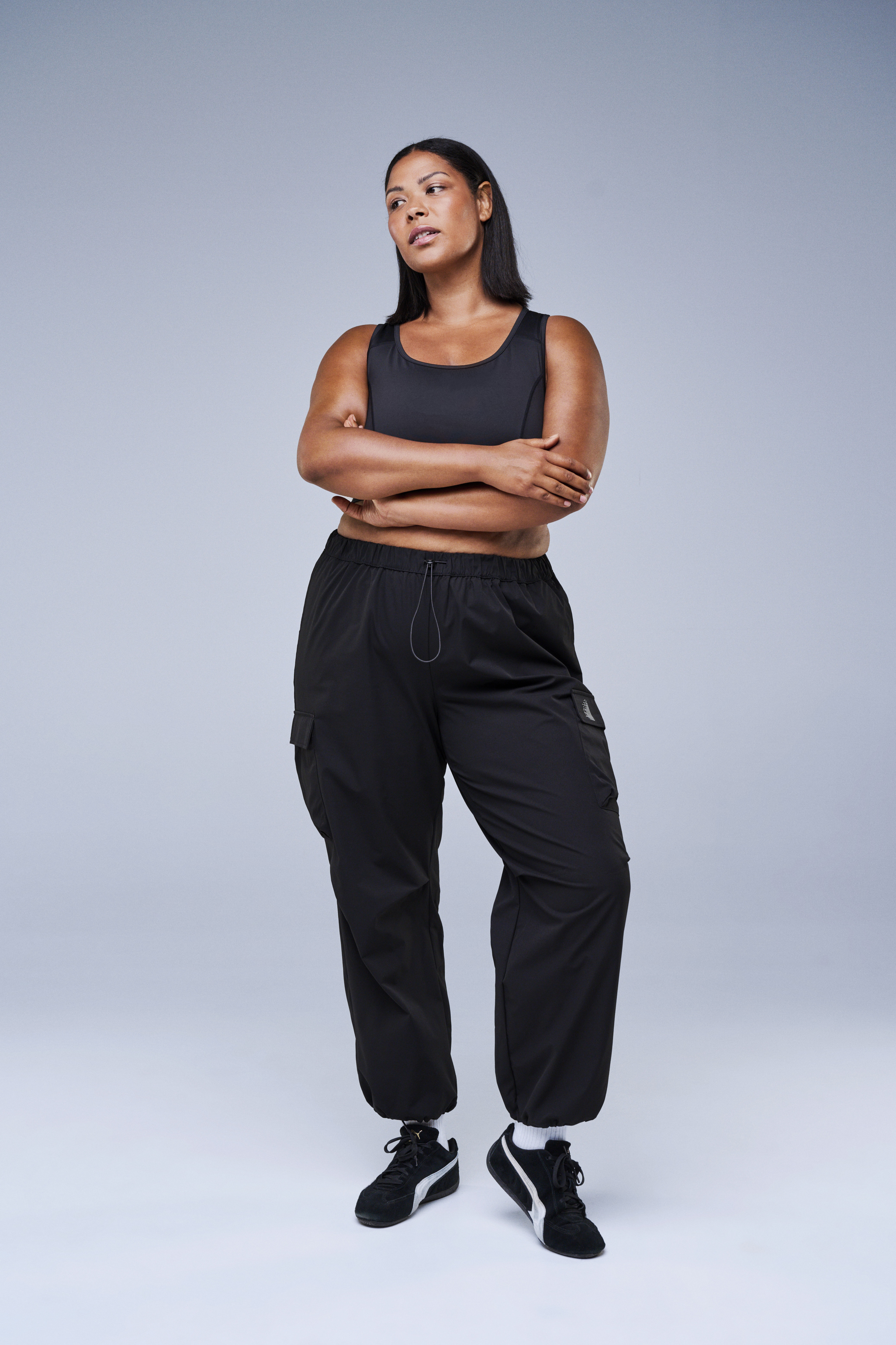 Zizzi Trackpants, , Model