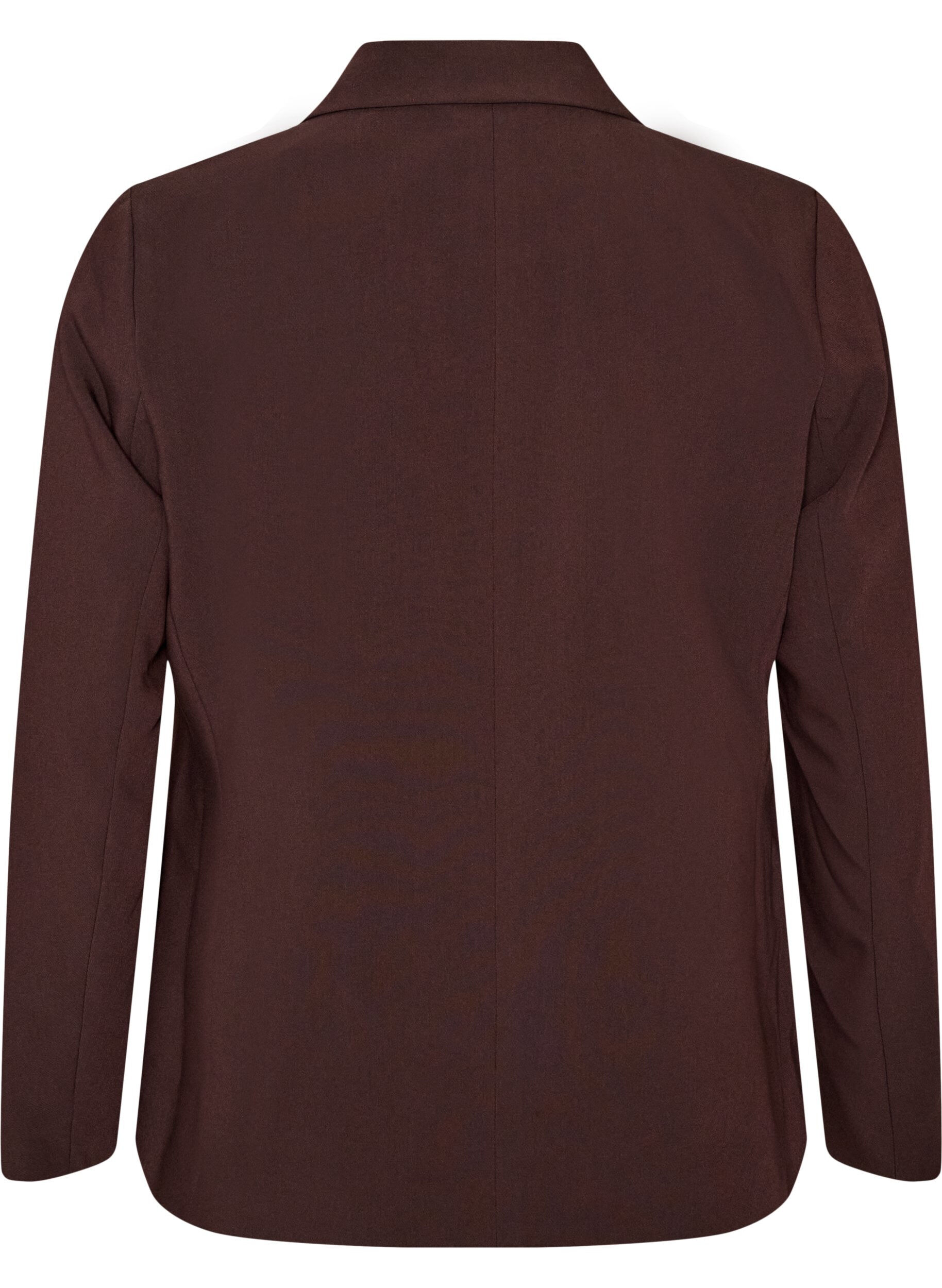 ZizziBlazer classique &agrave; fermeture &agrave; un bouton, Marron, Packshot image number 1