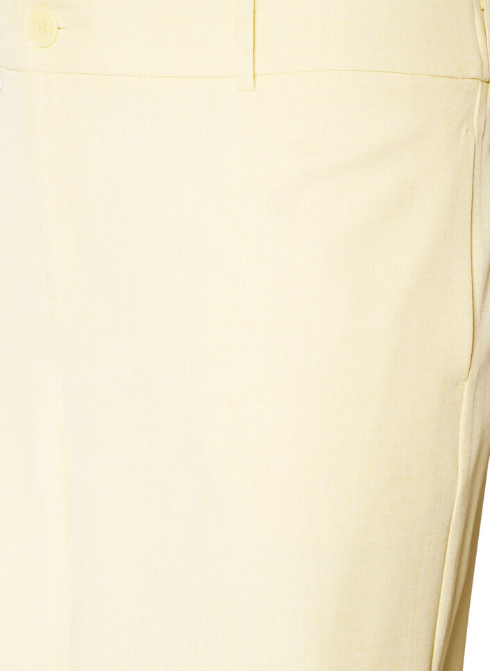 Short bermuda ample &agrave; taille haute, Jaune clair, Packshot image number 2