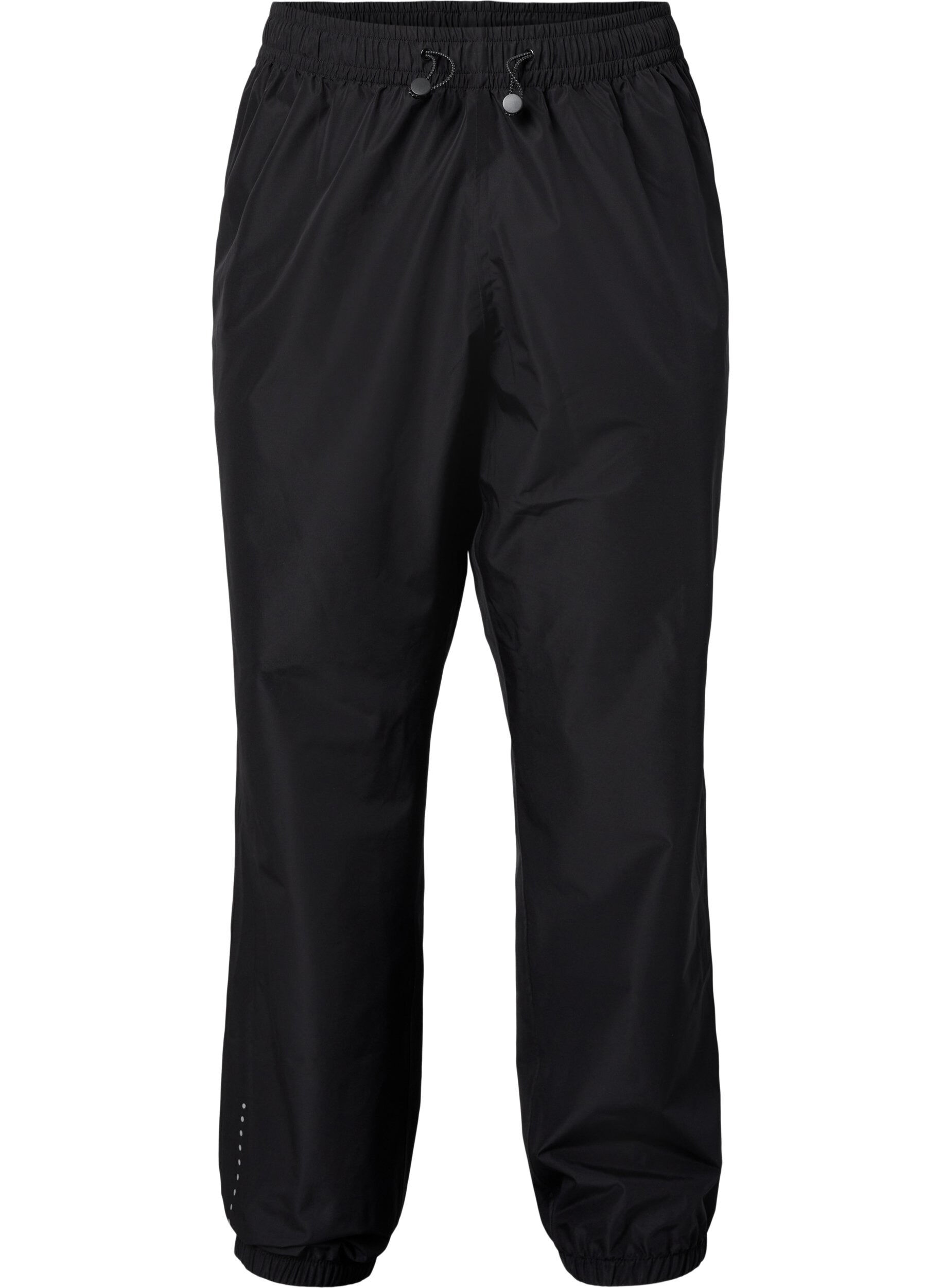 Zizzi Regenhose mit Reflektoren, Schwarz, Packshot image number 0