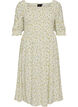 Robe d'&eacute;t&eacute; florale en viscose, Blanc, Packshot image number 0