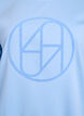 Sweatshirt mit Frottee-Logo, Blau, Packshot image number 2