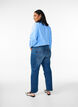 Gemma Jeans mit hoher Taille in Regular Fit, Blau, Model image number 1