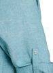 Tunika aus Leinen und Viskose mit A-Linie, Blau, Packshot image number 3