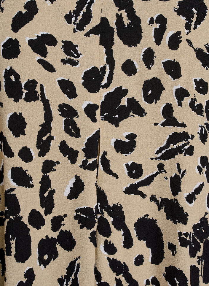 Robe évasée en viscose, Beige, Packshot image number 2