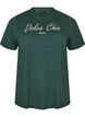 T-shirt en coton bio avec imprim&eacute;, Vert, Packshot image number 0