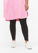Leggings aus Baumwolle mit Futter, Schwarz, Model image number 3