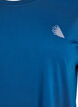 T-shirt de sport couleur unie, Bleu, Packshot image number 2
