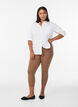 Basic 3/4-Leggings aus Viskose, Braun, Model image number 1