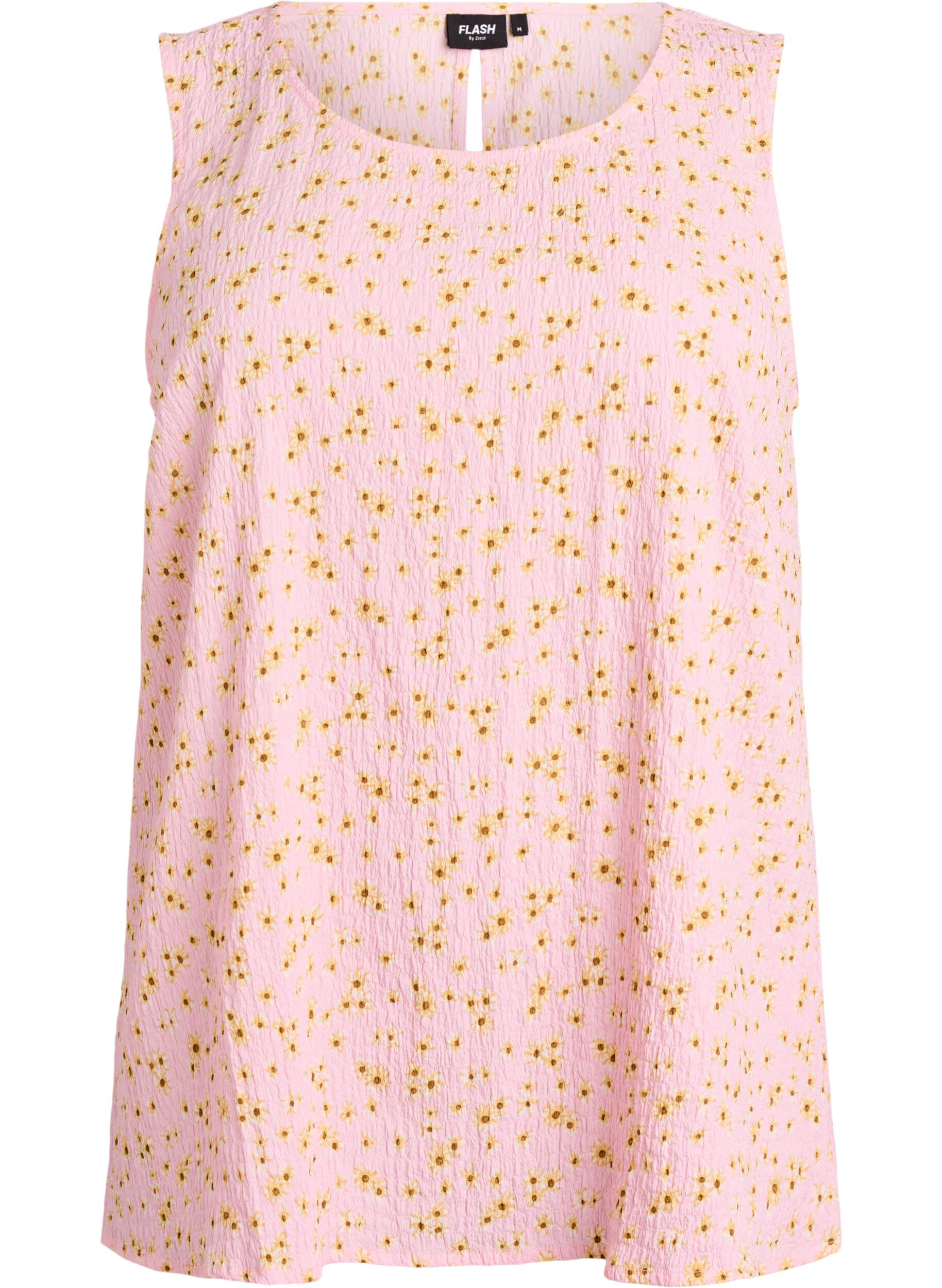 ZizziHaut sans manches et textur&eacute;, Rose, Packshot image number 0