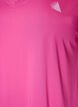 Lockeres Trainings-T-Shirt mit V-Ausschnitt, Pink, Packshot image number 2