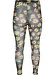Leggings en mesh avec imprimé floral, Yellow Green AOP, Packshot image number 1