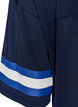 Trainingsshirt mit V-Ausschnitt und Frontprint, Blau, Packshot image number 3
