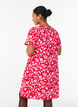 Kurzes A-Linien-Kleid mit floralem Print, Rot, Model image number 2