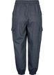 Nadelstreifen-Cargohose aus Baumwolle, Dark Blue Stripe, Packshot image number 1