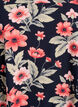 Robe en coton &agrave; manches courtes avec imprim&eacute;, Bleu, Packshot image number 2