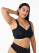 Soutien-gorge confort avec bretelles rembourr&eacute;es, Noir, Model image number 0