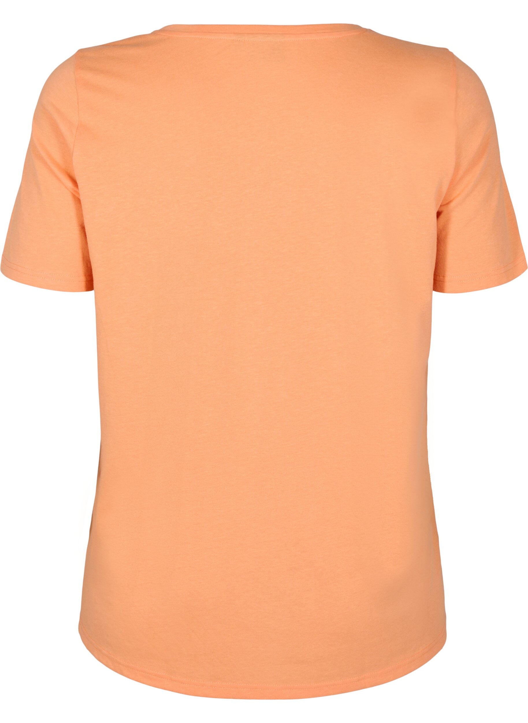 Zizzi FLASH &ndash; T-shirt avec motif, Orange, Packshot image number 1